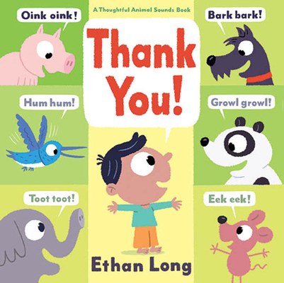 Thank You! (Animal Sounds) (Board book) | Hooked