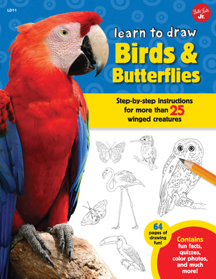Cover for Learn to Draw Birds & Butterflies