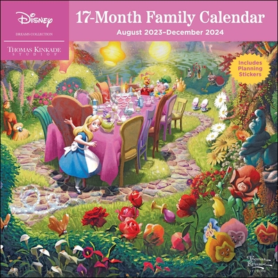 Disney Dreams Collection by Thomas Kinkade Studios: 17-Month 2023-2024 Family Wa By Thomas Kinkade Studios, Thomas Kinkade Cover Image