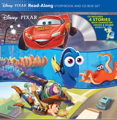Disney*Pixar ReadAlong Storybook and CD Box Set (Read-Along Storybook and CD) By Disney Books Cover Image