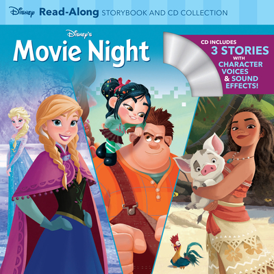 Disney's Movie Night ReadAlong Storybook and CD Collection: 3-in-1 Feature Animation Bind-Up (Read-Along Storybook and CD)