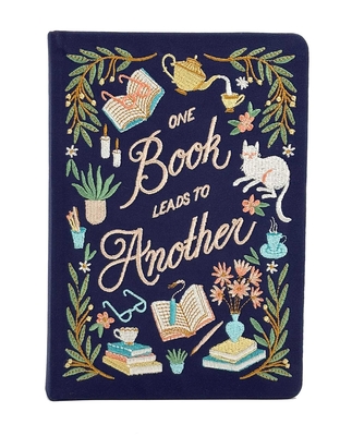 Book Lover's Embroidered Journal By Insight Editions Cover Image