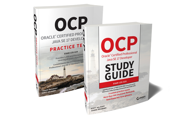 Ocp Oracle Certified Professional Java Se 17 Developer Certification Kit: Exam 1z0-829 By Jeanne Boyarsky, Scott Selikoff Cover Image