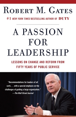 A Passion for Leadership: Lessons on Change and Reform from Fifty Years of Public Service Cover Image