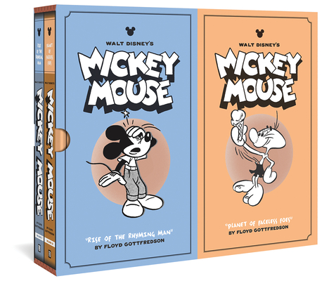 Walt Disney's Mickey Mouse Gift Box Set: "Rise Of The Rhyming Man"  and "Planet Of Faceless Foes": Vols. 9 & 10