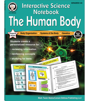 Interactive Science Notebook: The Human Body Resource Book Cover Image