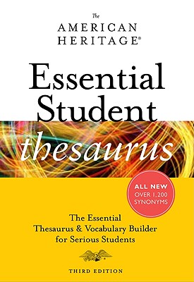 The American Heritage Essential Student Thesaurus, Third Edition Cover Image