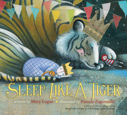 Sleep Like a Tiger Lap Board Book Cover Image