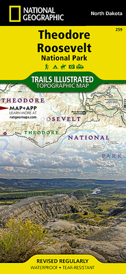 Theodore Roosevelt National Park Map (National Geographic Trails Illustrated Map #259) Cover Image