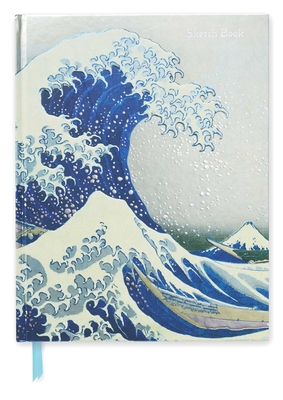 Hokusai: The Great Wave (Blank Sketch Book) (Luxury Sketch Books) By Flame Tree Studio (Created by) Cover Image