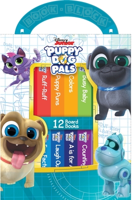 Disney Junior Puppy Dog Pals: 12 Board Books Cover Image