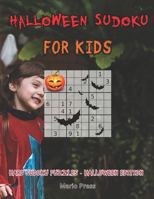 Halloween Sudoku For Kids: Hard Sudoku Puzzles - Halloween Edition Cover Image