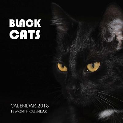 Black Cats Calendar 2018: 16 Month Calendar