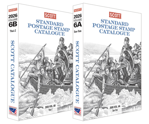 2026 Scott Stamp Postage Catalogue Volume 6: Cover Countries San-Z (2 Copy Set): Scott Stamp Postage Catalogue Volume 6: Countries San-Z By Jay Bigalke (Editor in Chief), Jim Kloetzel (Consultant), Chad Snee Cover Image