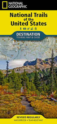 National Trails of the United States Map (National Geographic Destination Map)