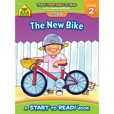 School Zone the New Bike - A Level 2 Start to Read! Book Cover Image