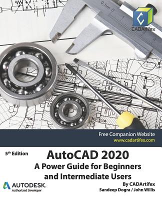 AutoCAD 2020: A Power Guide for Beginners and Intermediate Users Cover Image