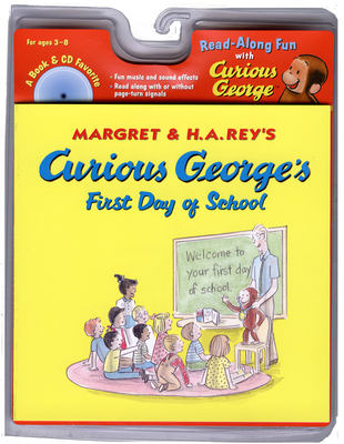 Curious George's First Day of School Book & Cd Cover Image