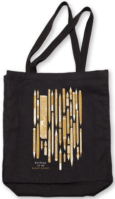 Coffee Books & Rain - Black Tote Bag by Sycamore and Slate