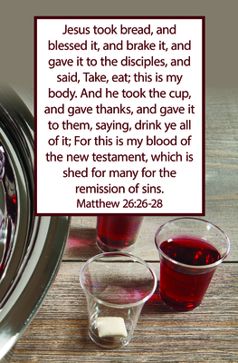 Jesus Took Bulletin (Pkg 100) Communion By Broadman Church Supplies Staff (Contribution by) Cover Image