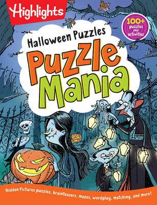 Halloween Puzzles (Highlights Puzzlemania Activity Books) By Highlights (Created by) Cover Image