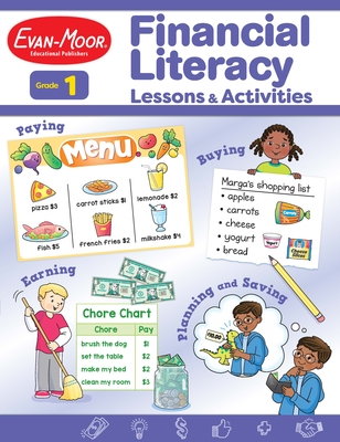 Financial Literacy Lessons and Activities, Grade 1 Teacher Resource Cover Image