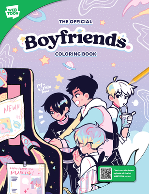 The Official Boyfriends. Coloring Book: 46 original illustrations to color and enjoy (WEBTOON) By refrainbow, WEBTOON Entertainment, Walter Foster Creative Team Cover Image