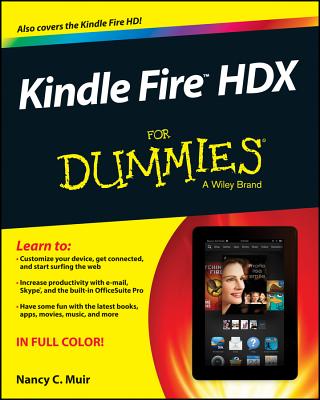 Kindle Fire HDX for Dummies (For Dummies (Computers)) Cover Image