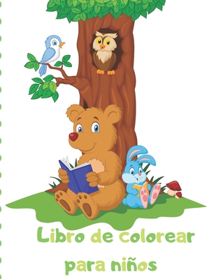 Libros para colorear para niños y niños pequeños - Dibujos educativos  fáciles y divertidos para colorear de animales para niños pequeños, niños,  niñas, preescolar y jardín de infantes (Paperback) 