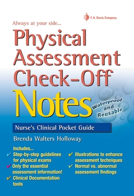 Physical Assessment Check-Off Notes (Nurse's Clinical Pocket Guides) Cover Image