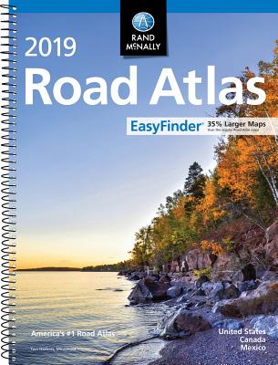 Rand McNally 2019 Easyfinder Midsize Road Atlas Cover Image