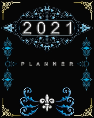 2021 Monthly Planner: Planner with Tabs Includes Notebook Pages, Contacts, Password & Birthday Log