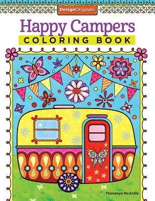 Happy Campers Coloring Book (Coloring Is Fun #13)