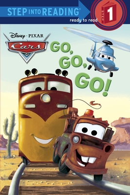 Go, Go, Go! (Disney/Pixar Cars) (Step into Reading) By Melissa Lagonegro, Ron Cohee (Illustrator) Cover Image