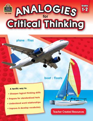 Analogies for Critical Thinking Grade 1-2 Cover Image