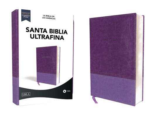 Lbla Santa Biblia Ultrafina, Leathersoft, Lavanda Cover Image