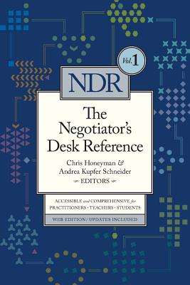 The Negotiator's Desk Reference Cover Image