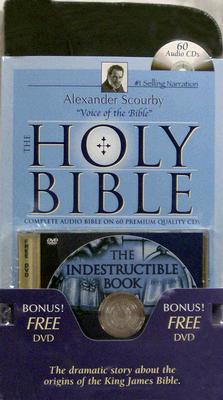 Alexander Scourby Bible-KJV [With The Indestructible Book] By Alexander Scourby Cover Image