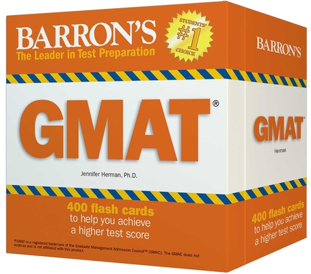 GMAT Flash Cards (Barron's Test Prep) By Jennifer Herman, Ph.D. Cover Image