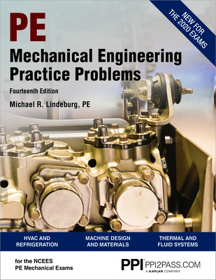 PPI Mechanical Engineering Practice Problems, 14th Edition – Comprehensive Practice Guide for the NCEES PE Mechanical Exam