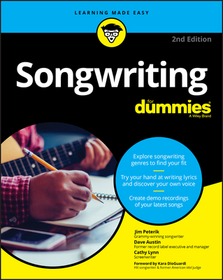 Songwriting for Dummies By Jim Peterik, Dave Austin, Cathy Lynn Cover Image