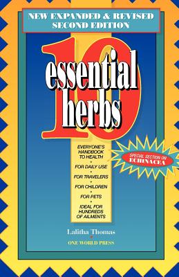 10 Essential Herbs By Lalitha Thomas Cover Image