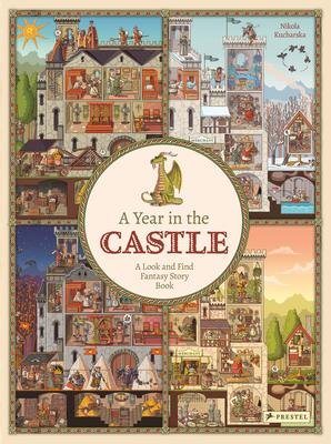 A Year in the Castle: A Look and Find Fantasy Story Book Cover Image