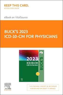 Buck's 2023 ICD-10-CM Physician Edition - Elsevier E-Book on Vitalsource (Retail Access Card) Cover Image