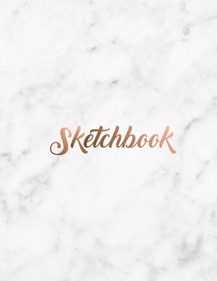 Sketchbook: Marble cover, sketchbook for Drawing, Coloring, Sketching and Doodling, 8.5 x 11 110 pages By Yeraldi Rusbel Cover Image