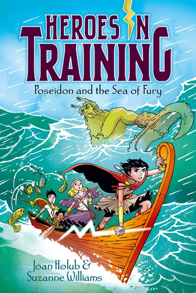 Poseidon and the Sea of Fury (Heroes in Training #2) Cover Image