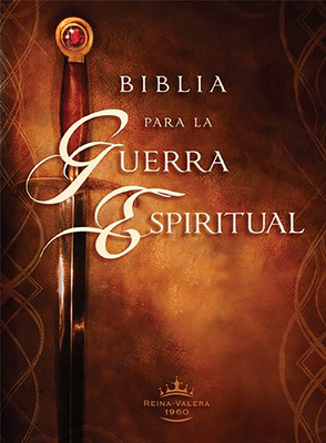 RVR 1960 Biblia para la guerra espiritual - tapa dura con índice / Spiritual War fare Bible, Hardcover with Index Cover Image