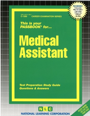 Medical Assistant: Passbooks Study Guide (Career Examination Series) By National Learning Corporation Cover Image
