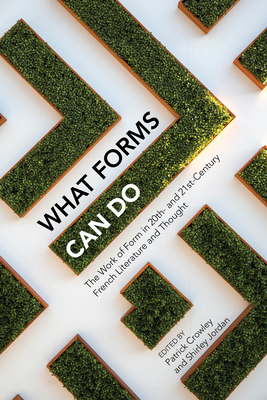 What Forms Can Do: The Work of Form in 20th- And 21st- Century French Literature and Thought (Contemporary French and Francophone Cultures #69)