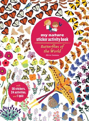 Butterflies of the World: My Nature Sticker Activity Book Cover Image